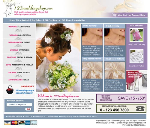 Websites: sample work