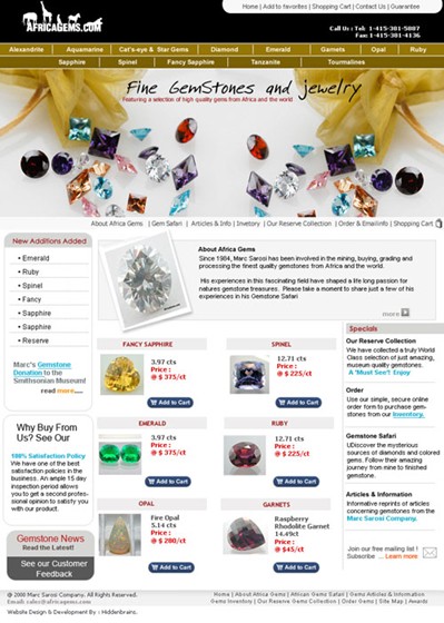 Websites: sample work