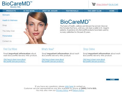 Websites: sample work