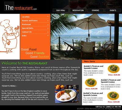 Websites: sample work