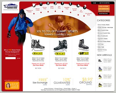Websites: sample work