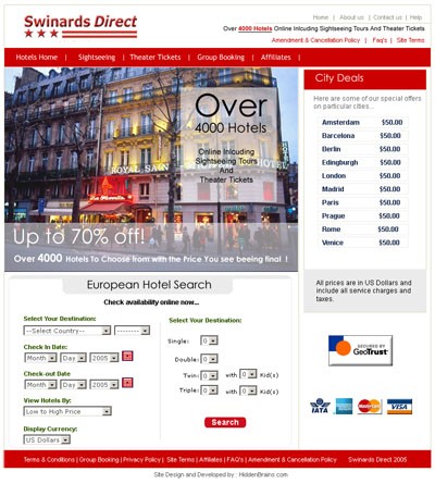Websites: sample work