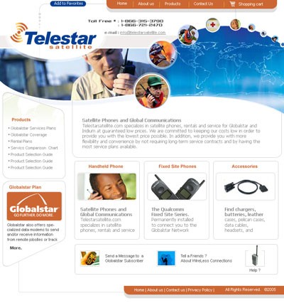 Websites: sample work