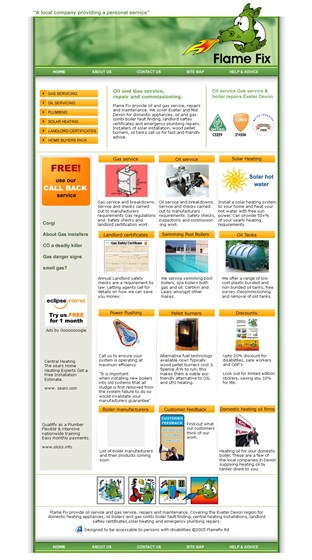 Websites: sample work