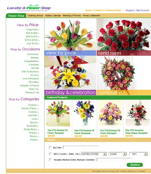 Websites: sample work